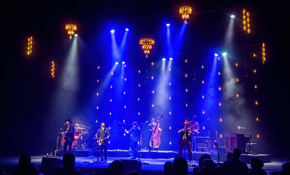 Pulse Lighting provides stage lighting for Old Crowe Medicine Show